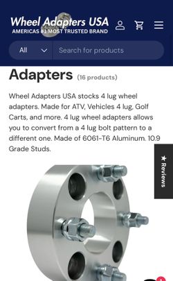 4 Wheel spacer adapter