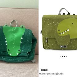 Kids Toddler Alligator School Travel Backpack, Excellent Condition