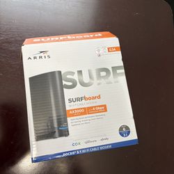 Wi-Fi Cable Modem AX3000 Wi-Fi 6 Download Speed 4 GBPS