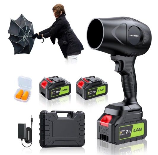 Handheld 980,000 RPM Cordless Leaf Blower