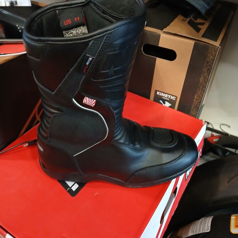 Motorcycle Racing Leather Boots Size 11 Brand New $99 Special Deal