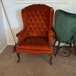 Vintage Red/orange Chair