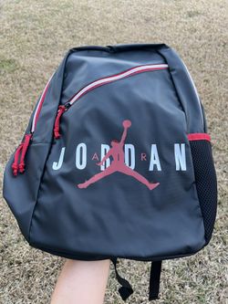 Nike Air Jordan Jumpman Logo Crossover City School Backpack Black/Red