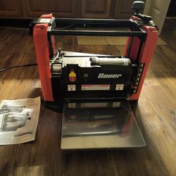 Bauer Portable Thickness Planer w/ Replacement Knives and Manual