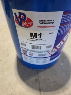 VP Racing Fuels M1 Methanol 5 Gallons