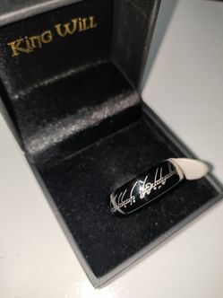 Lord Of The Rings "My Precious" Tungsten Ring Sz 13