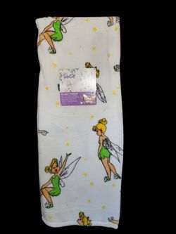 Disney Tinker Bell Plush Throw 50x70in