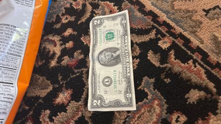 Two dollar bill Two dollar bill