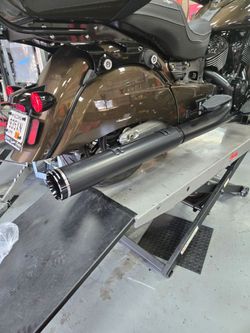 Krome Werks Indian Slip On Mufflers