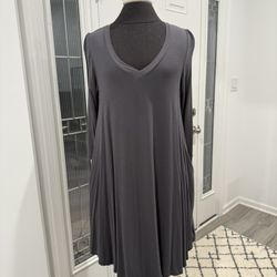 Gray Cozy Dress