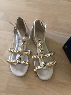 POUR LA VICTOIRE STUDDED SANDALS OBO