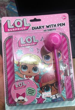 LOL surprise diary with pen( NO TRADES)