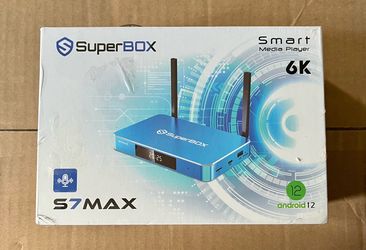 SuperBOX S7 MAX Smart Media Player 6K Android 12