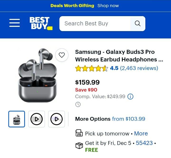 Brand New Samsung Galaxy Buds3 pro