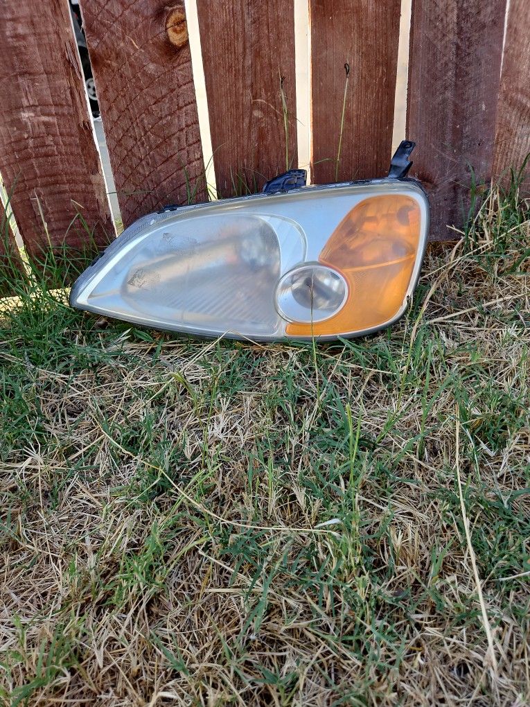 Headlight Driverside 2000 Civic