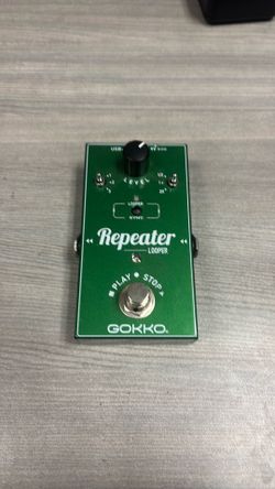 Looper Pedal for Guitar and Bass