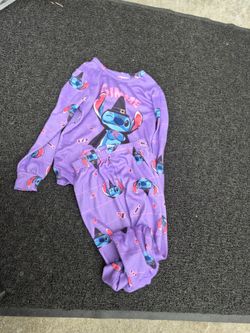 Disney's stitch halloween pajamas girl size six