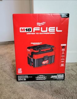 Milwaukee 2.5 Gal Wet/Dry Packout VACCUM Brushless Fuel M18