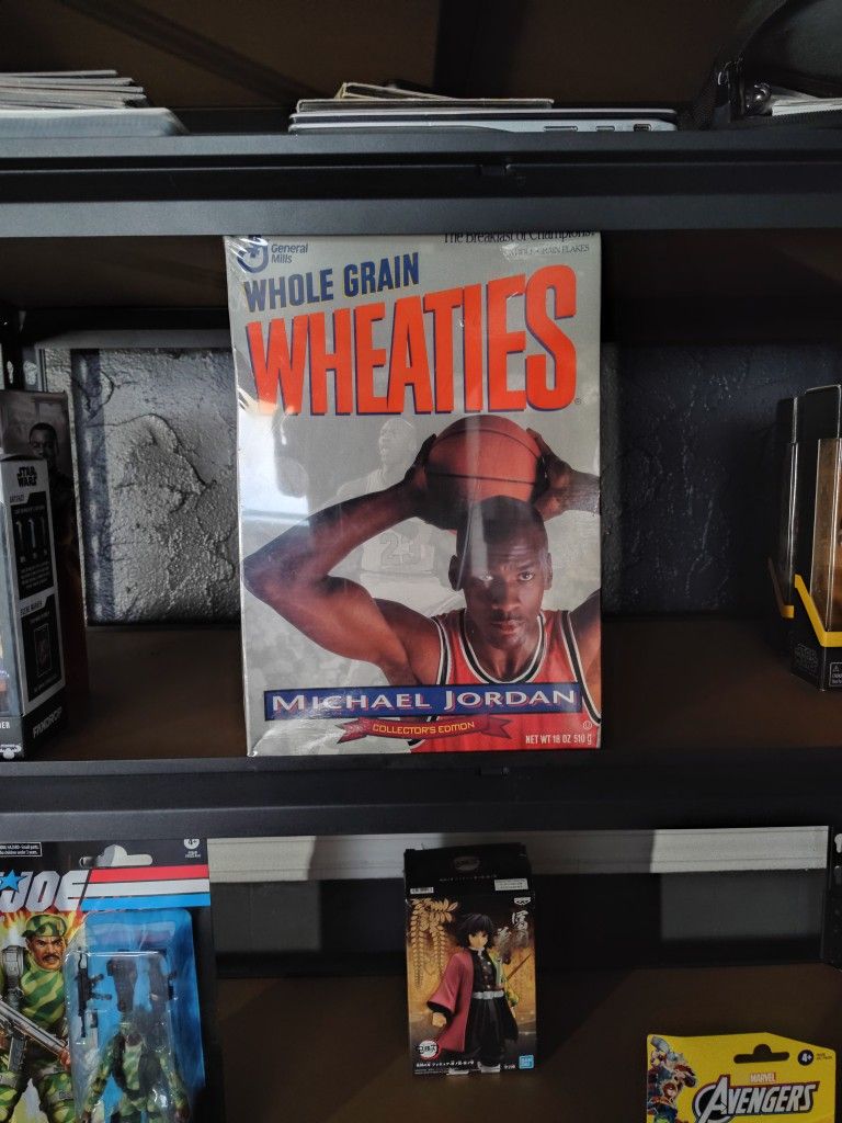 Michael Jordan Collectors Edition Factory Sealed Wheaties