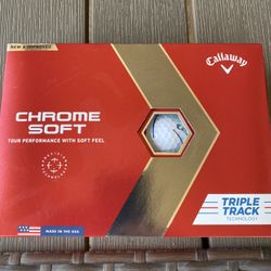 Chrome Soft Callaway Triple Track Golf Ball