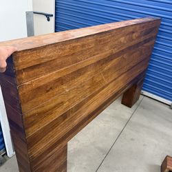 Acacia Wood Queen Bed frame 