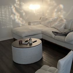 Coffee Table With Storage Compartment 