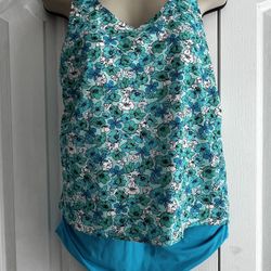 Land’s  End Women’s swimsuit - new with tag 10/12 