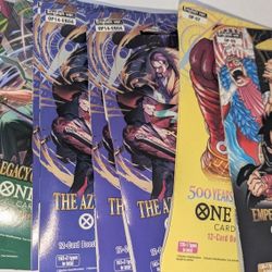 One Piece Blister Booster Packs Lot!!! Op07 Op09 Op12 Op14