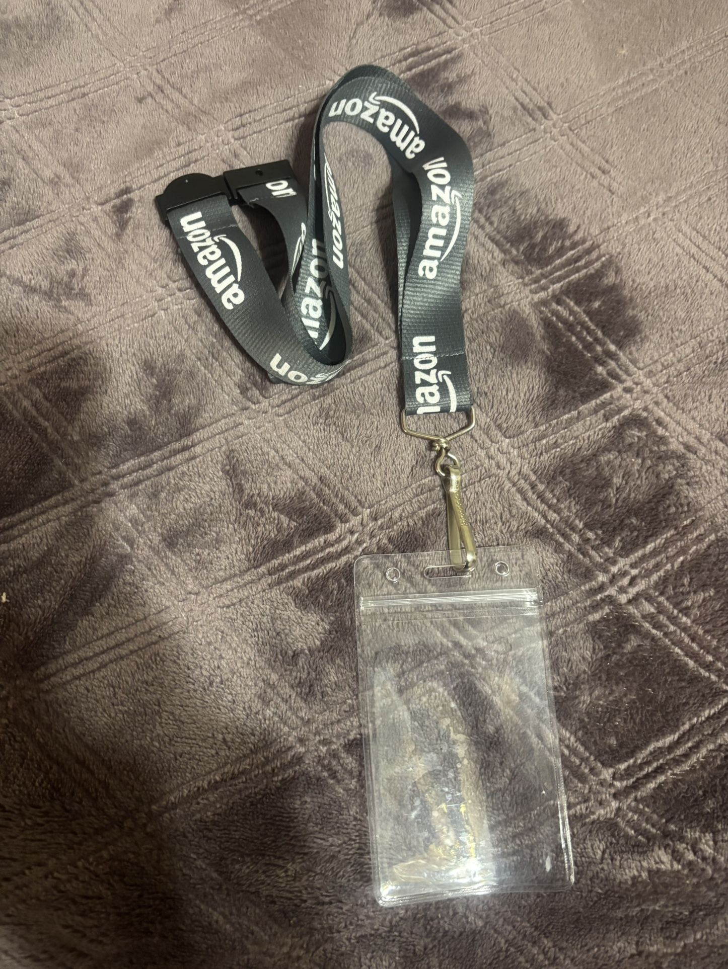 Official Amazon lanyard with ID holder
