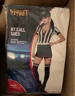 Woman referee Halloween costume