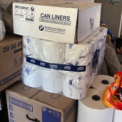 Toilet Paper, Paper Towels And Trash Bags 