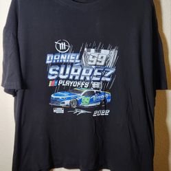 NASCAR DANIEL SUAREZ T-SHIRT **LOOKS LIKE SIZE LARGE**