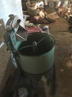 Antique washing machine