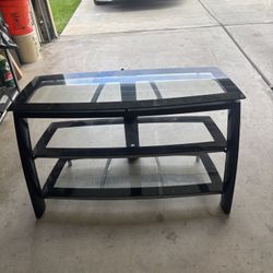 3 Tier Glass Tv Stand 