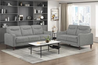 Shop now and pay later! Easy financing! Free delivery 🚚 2 PCS Lindsey Collection Sofa and Loveseat Set- Available in 2 colors now 879.00