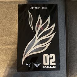 Pink And Black Lamelo Ball Shoes Size 7 Boys