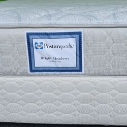 Full Size Mattress Set Box Spring And Bed Frame Optional 