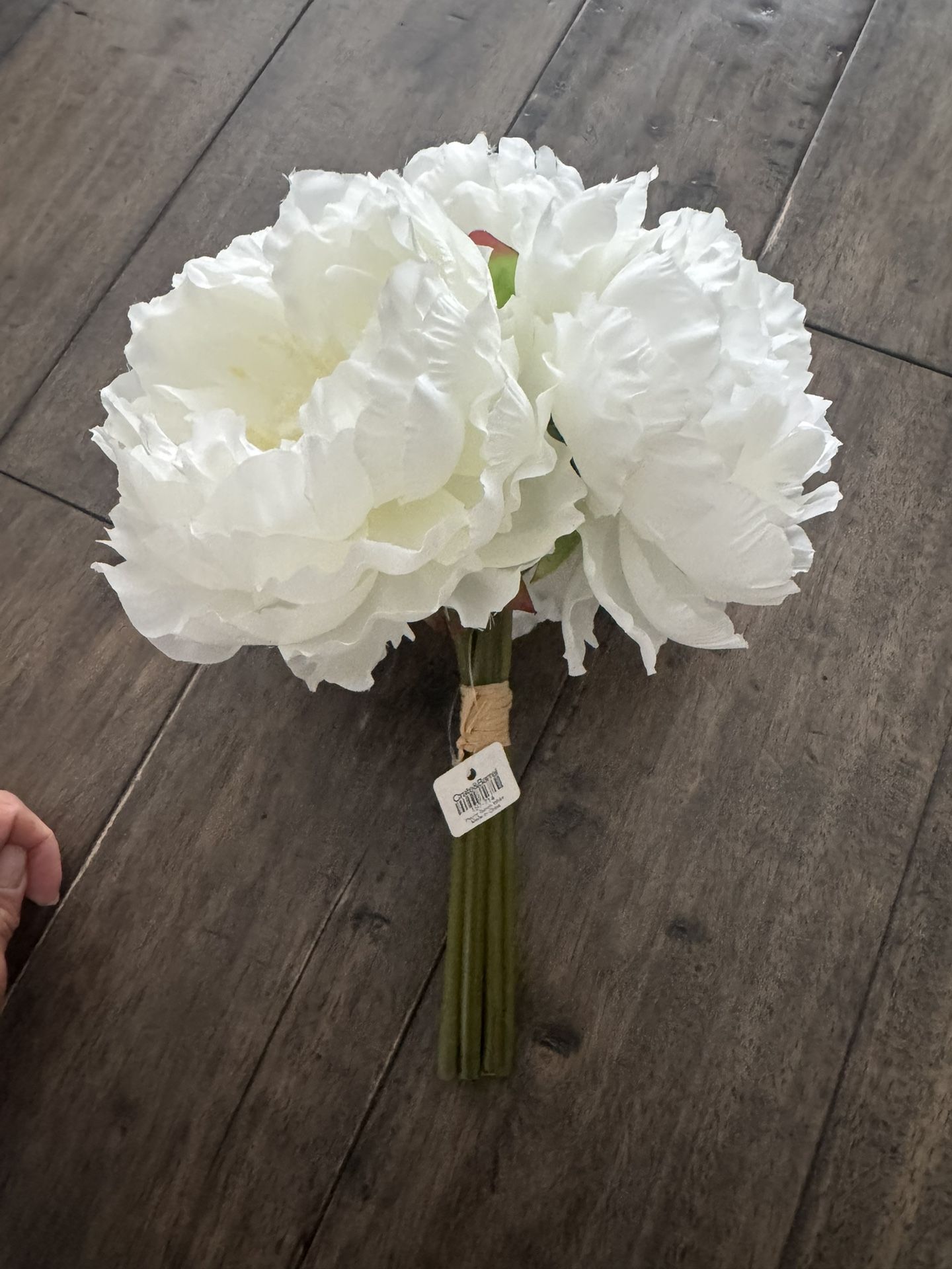 Crate and Barrel Artificial Peony Flowers