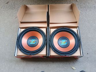 12" legacy speakers