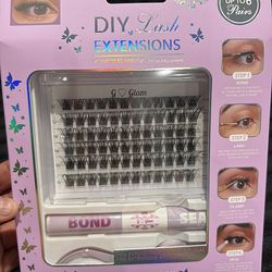 Eyelash cluster bundle
