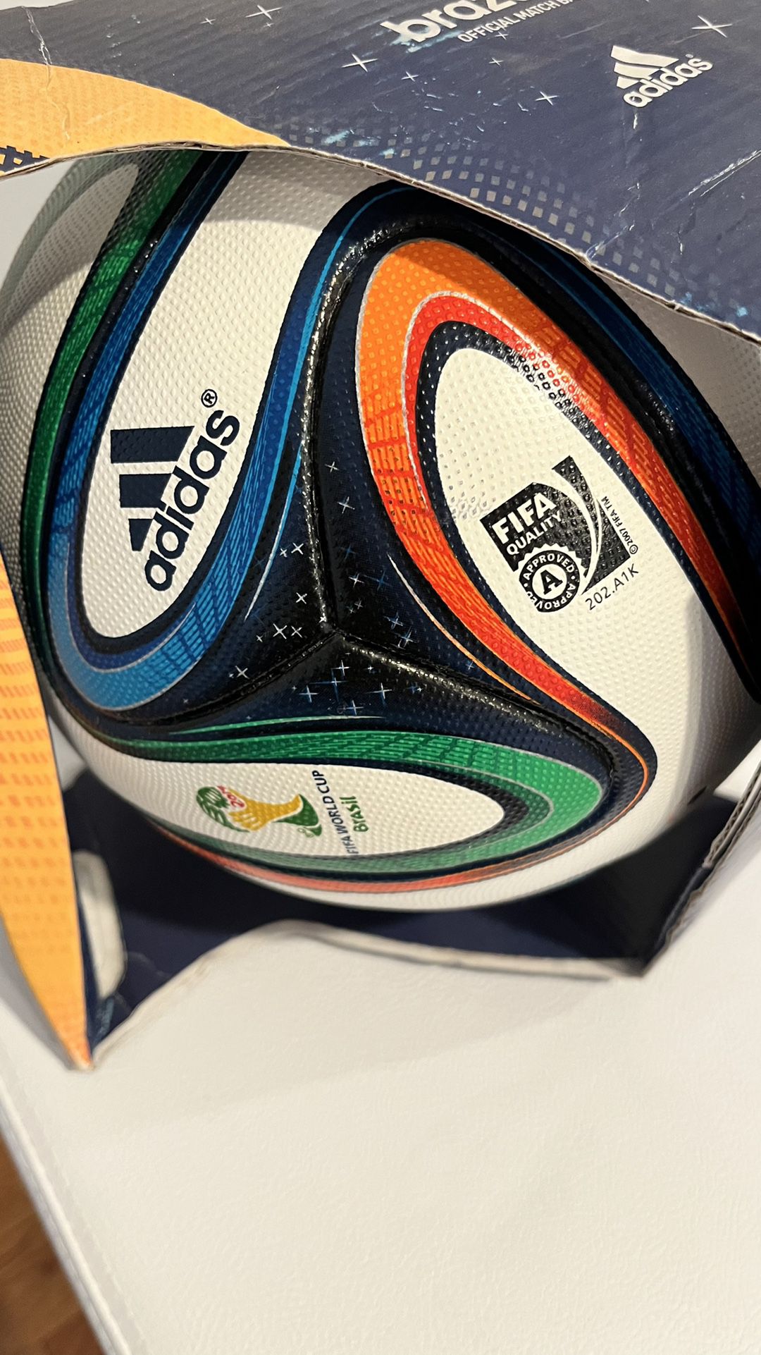 Official ball of the team of Brazil bought for the Final…