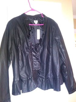 Ladies Worthington Leather Jacket
