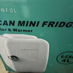 6 Can Mini Fridge 