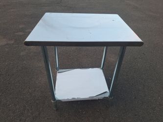 Stainless Steel Table SS 30x24x34 Shelf Commercial Kitchen Stand & delivery