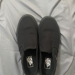 Women’s Black Vans Size 9.5 Brand New 