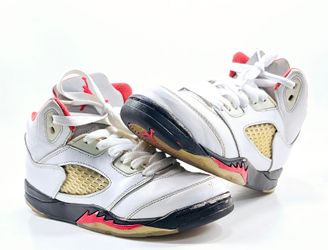 Size 3Y Nike Air Jordan 5 Retro PS 'Fire Red' 2020  440889-102  Youth