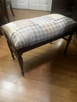 Hallway bench, Ottoman for dining room, Dressing bench, Coffee table bench, Upholstered bench, Handmade bench. 