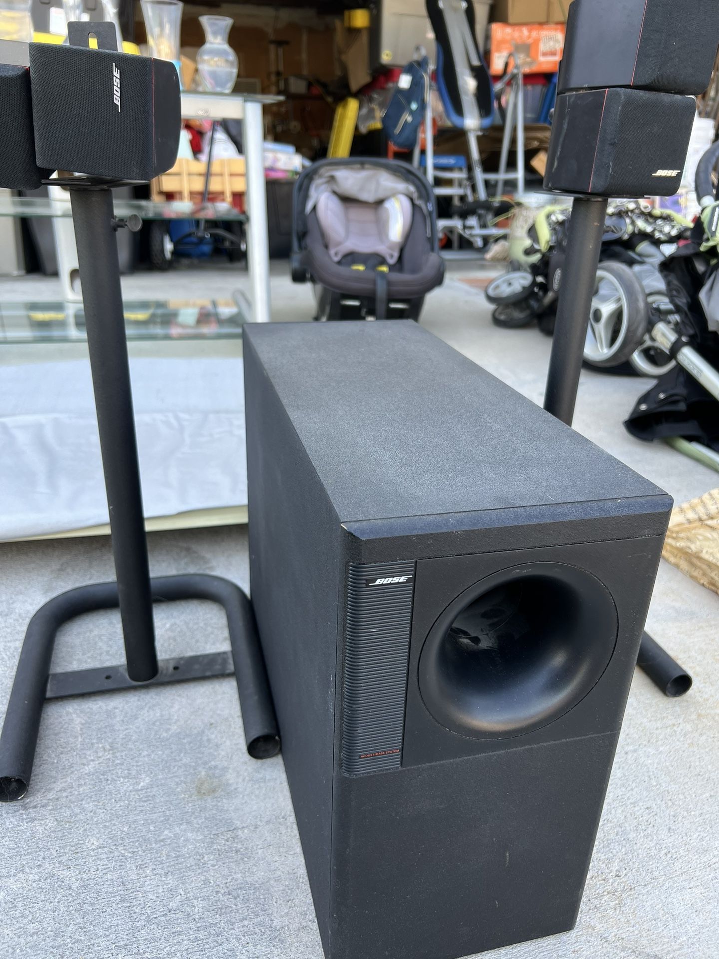 Bose Speakers & Subwoofer $200