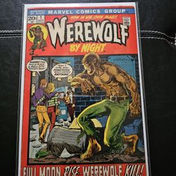 Werewolf By Night #1, Marvel 1972