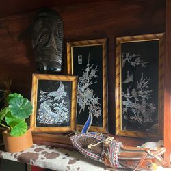 Matching Mother Of Pearl Art